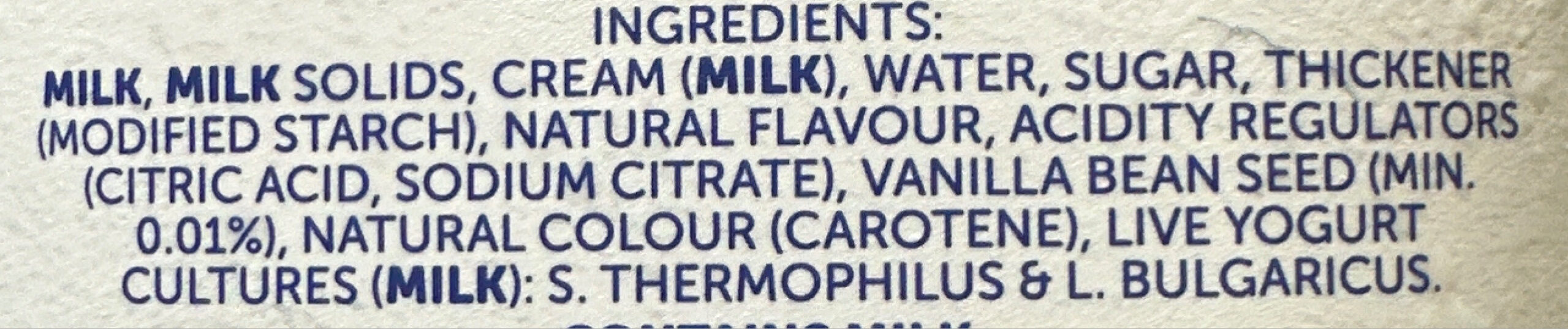Additives